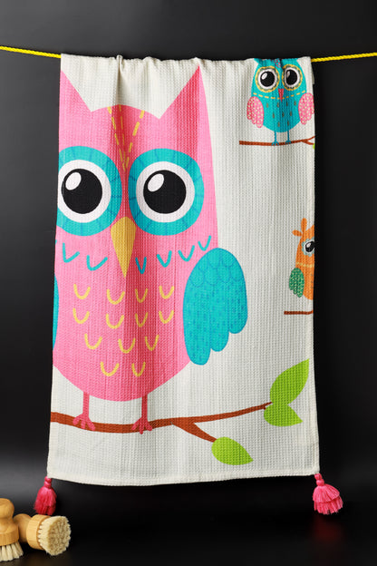 "Owl Always Be There" Towel Set