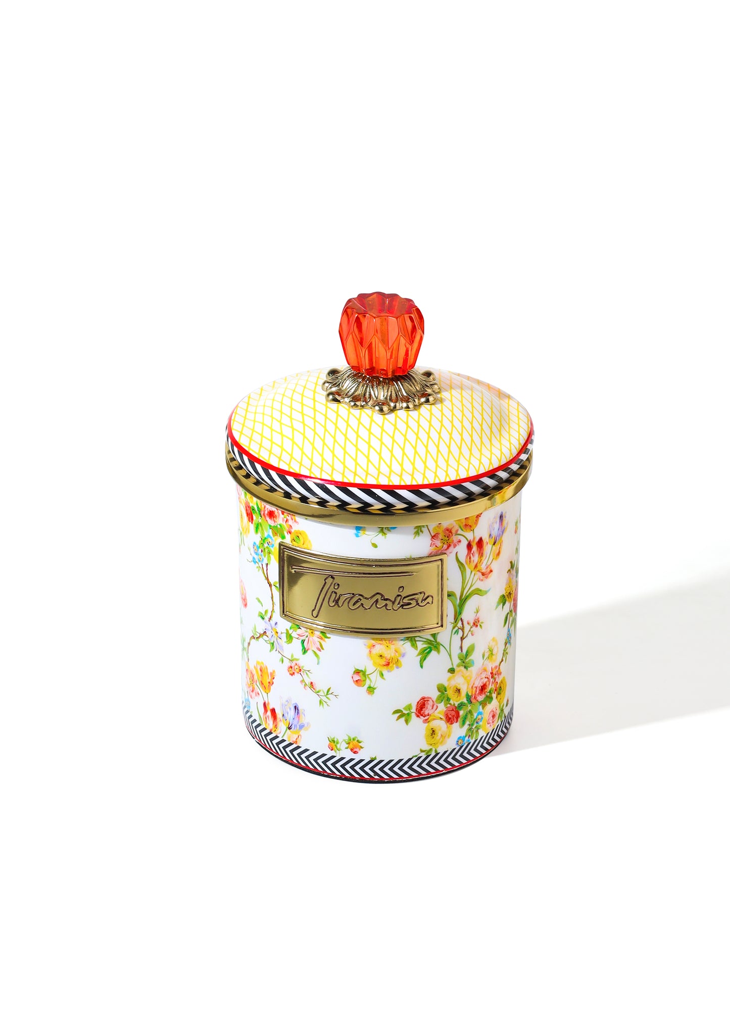 Tiramisu Floral Garden Decorative Kitchen Canister – Small