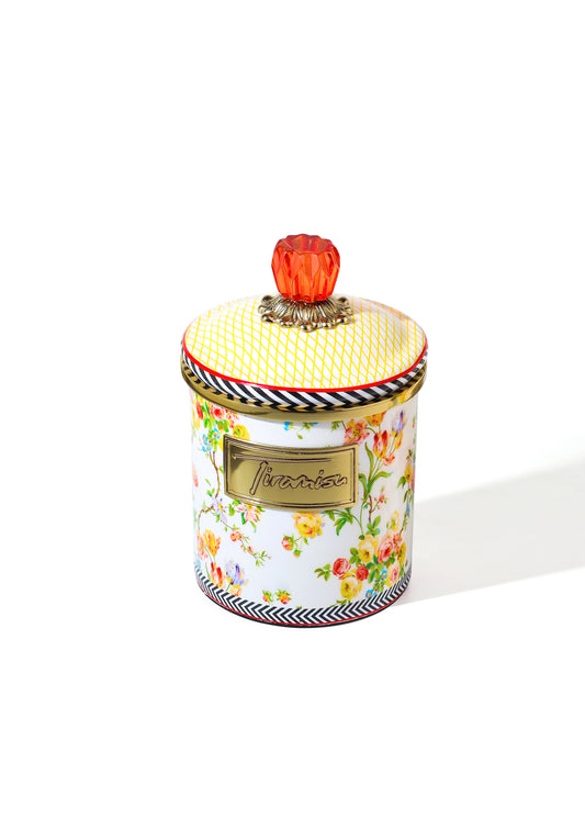Tiramisu Floral Garden Decorative Kitchen Canister – Small