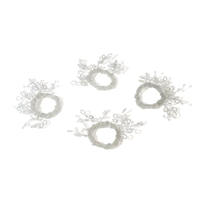 Frosted Briar Napkin Rings