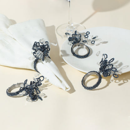 Celestial Frost Napkin Rings
