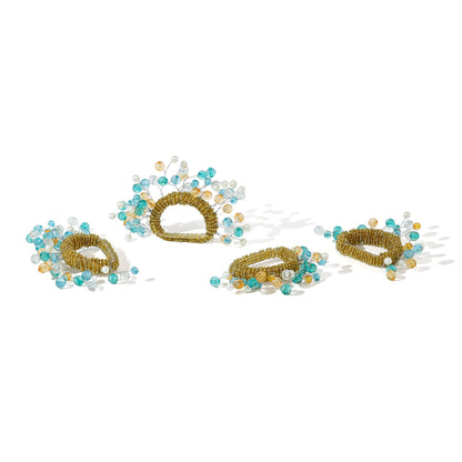 Mediterranean Harvest Napkin Rings (Set of 4)
