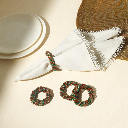 Woodland Braid Napkin Rings (Set of 4)
