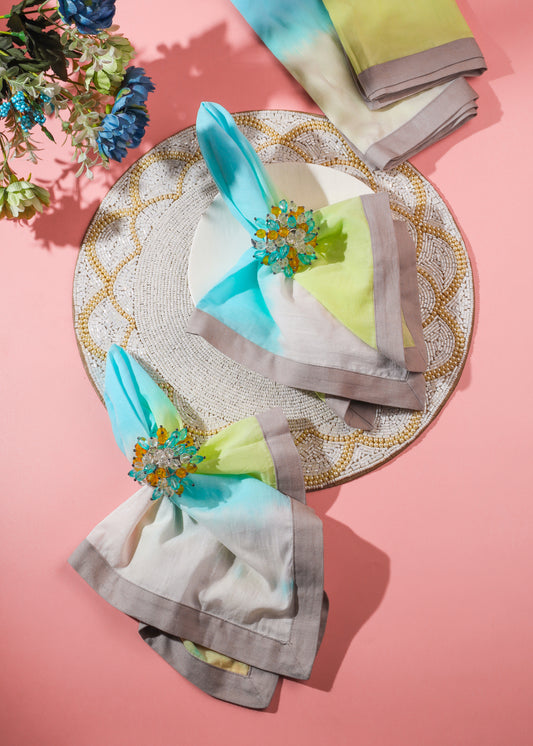 Tropical Breeze Tie-Dye Napkin Set