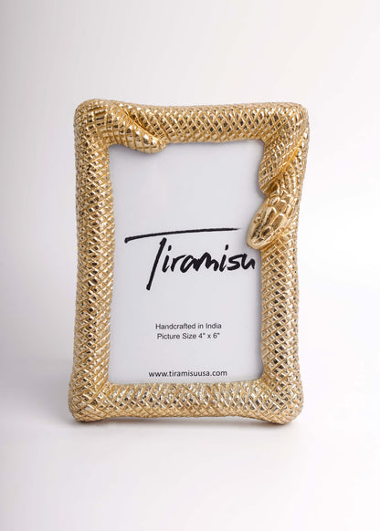 Serpentine Aluminum Picture Frame