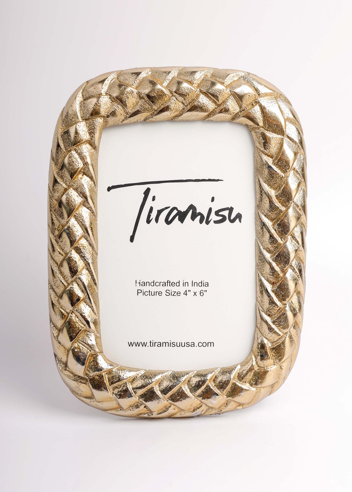 Braided Luxe Aluminum Picture Frame