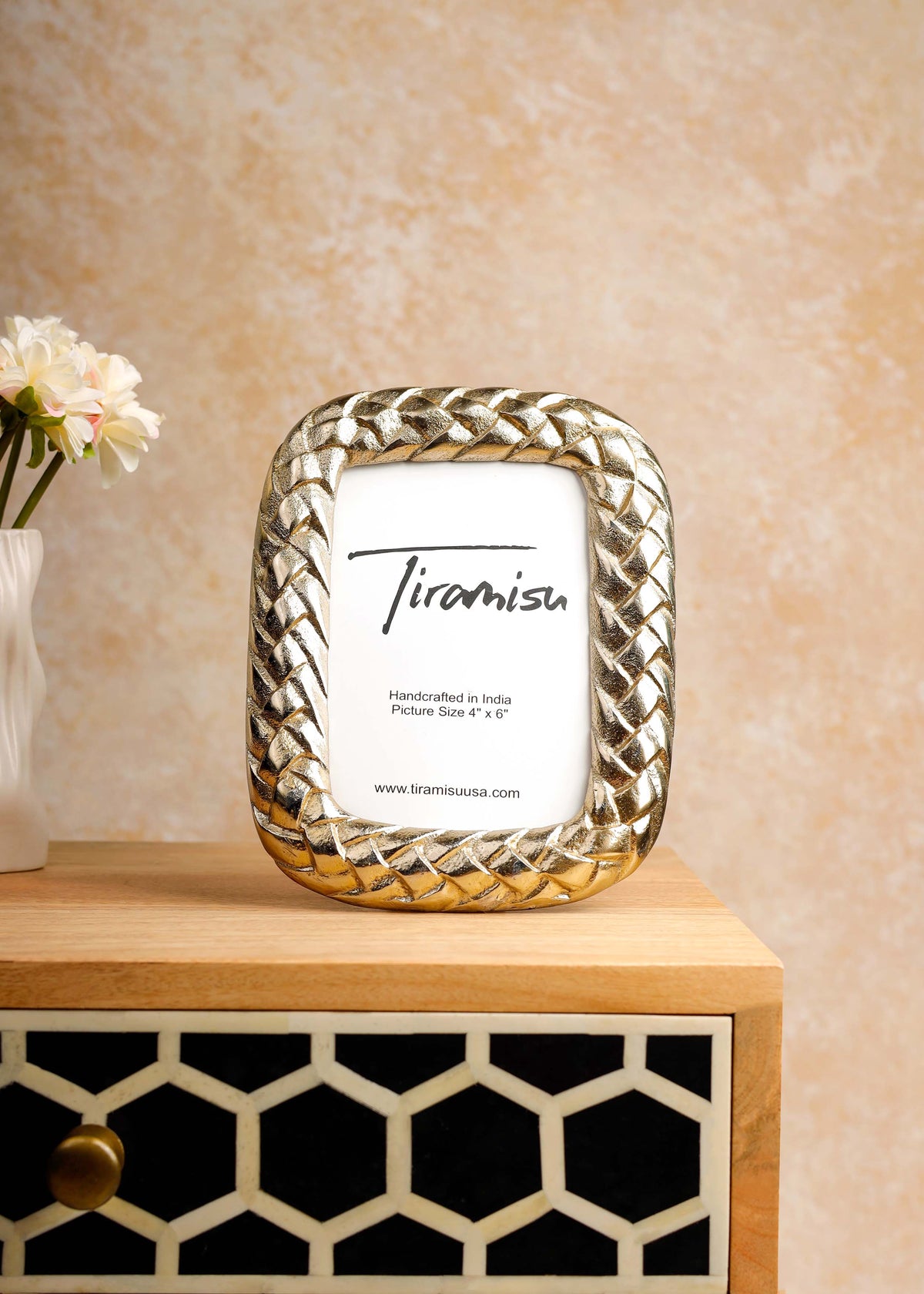 Braided Luxe Aluminum Picture Frame