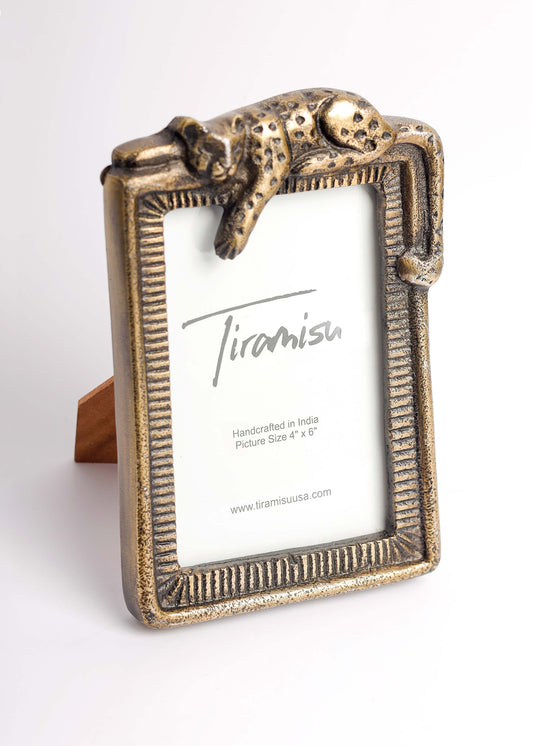Leopard Aluminum Picture Frame