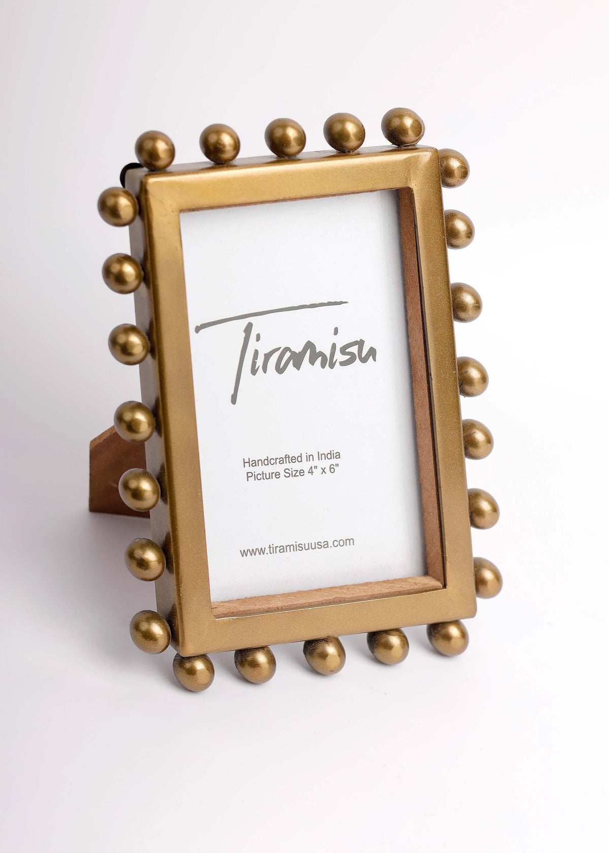 Beaded Edge Iron Picture Frame