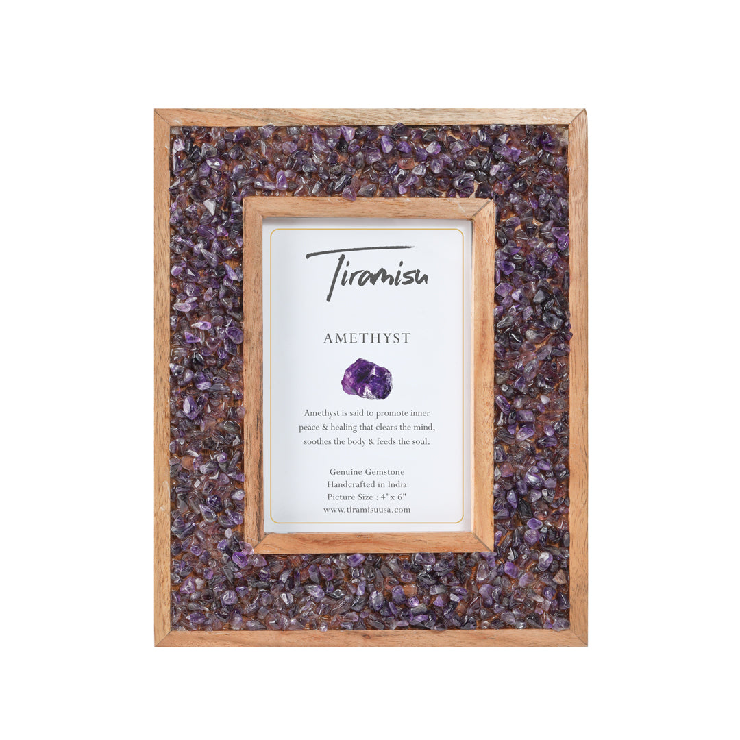 Tiramisu Purple Majesty Amethyst Picture Frame