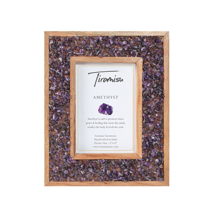Tiramisu Purple Majesty Amethyst Picture Frame