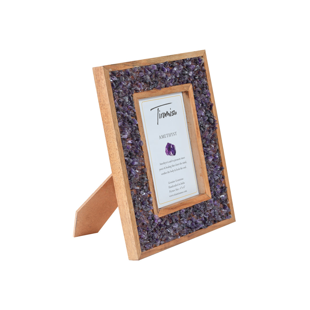 Tiramisu Purple Majesty Amethyst Picture Frame