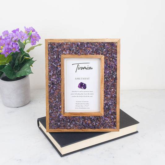 Tiramisu Purple Majesty Amethyst Picture Frame