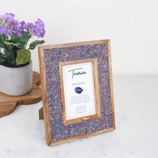 Tiramisu Twinkling Tanzanite Picture Frame