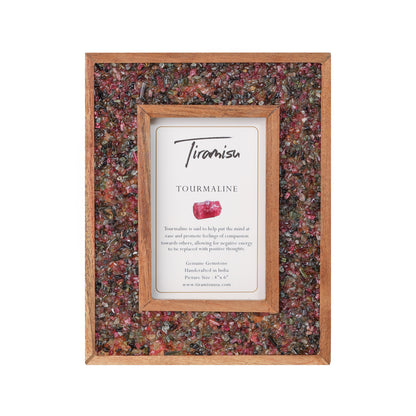 Tiramisu Winking Pink Tourmaline Picture Frame