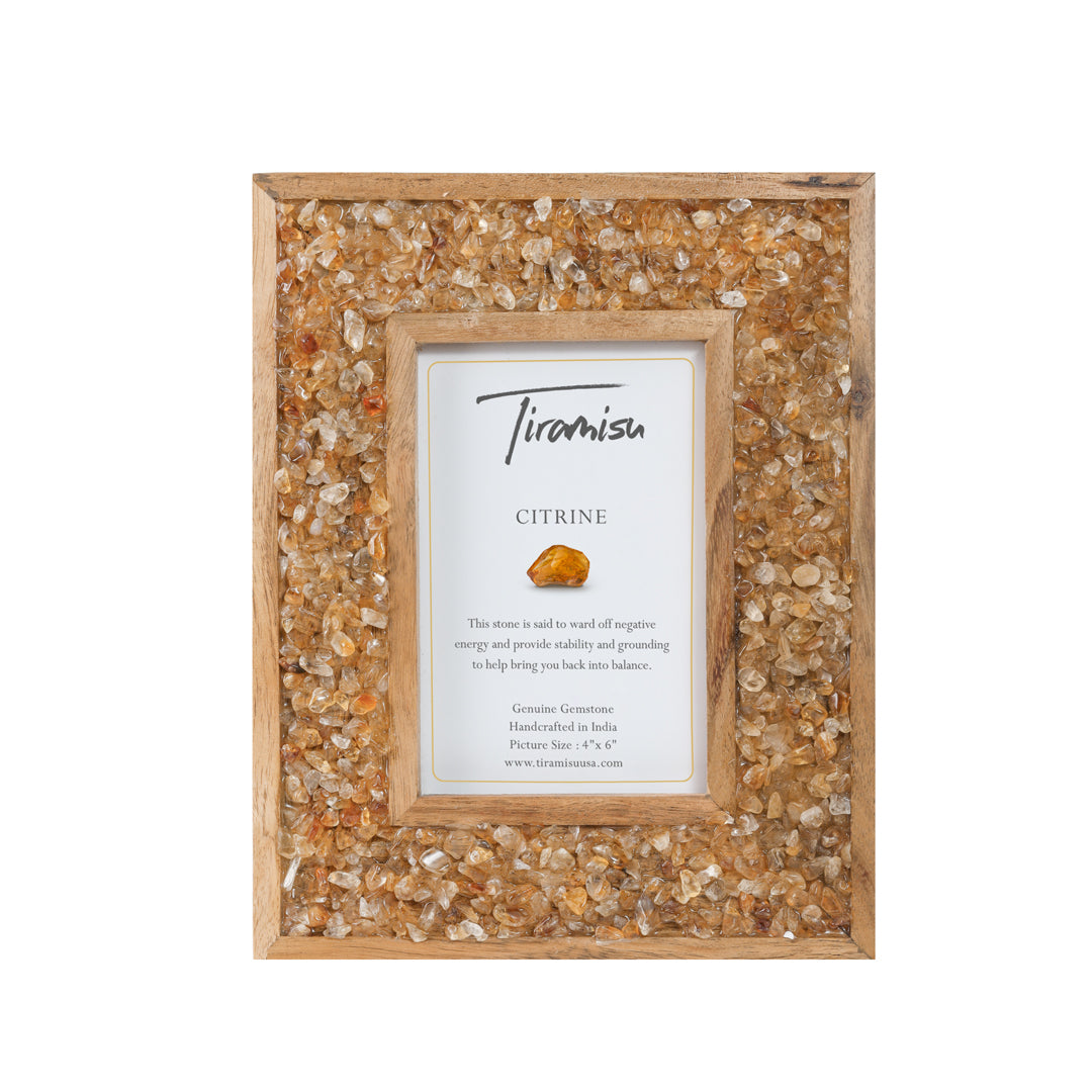 Tiramisu Sunshower Citrine Picture Frame