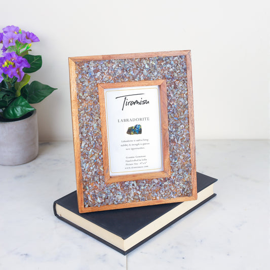Tiramisu Seascape Labradorite Picture Frame