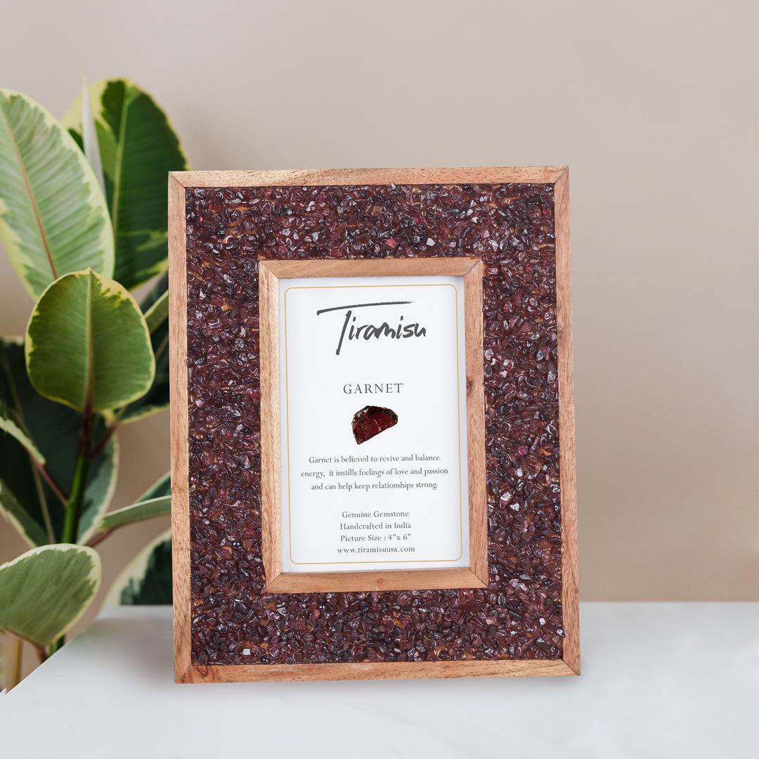 Tiramisu Ember Glow Garnet Picture Frame
