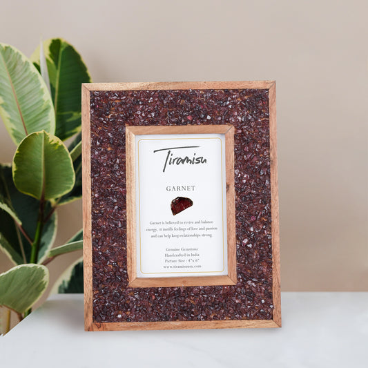 Tiramisu Ember Glow Garnet Picture Frame