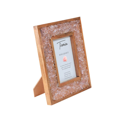Tiramisu Pink Moonglow Rose Quartz Picture Frame