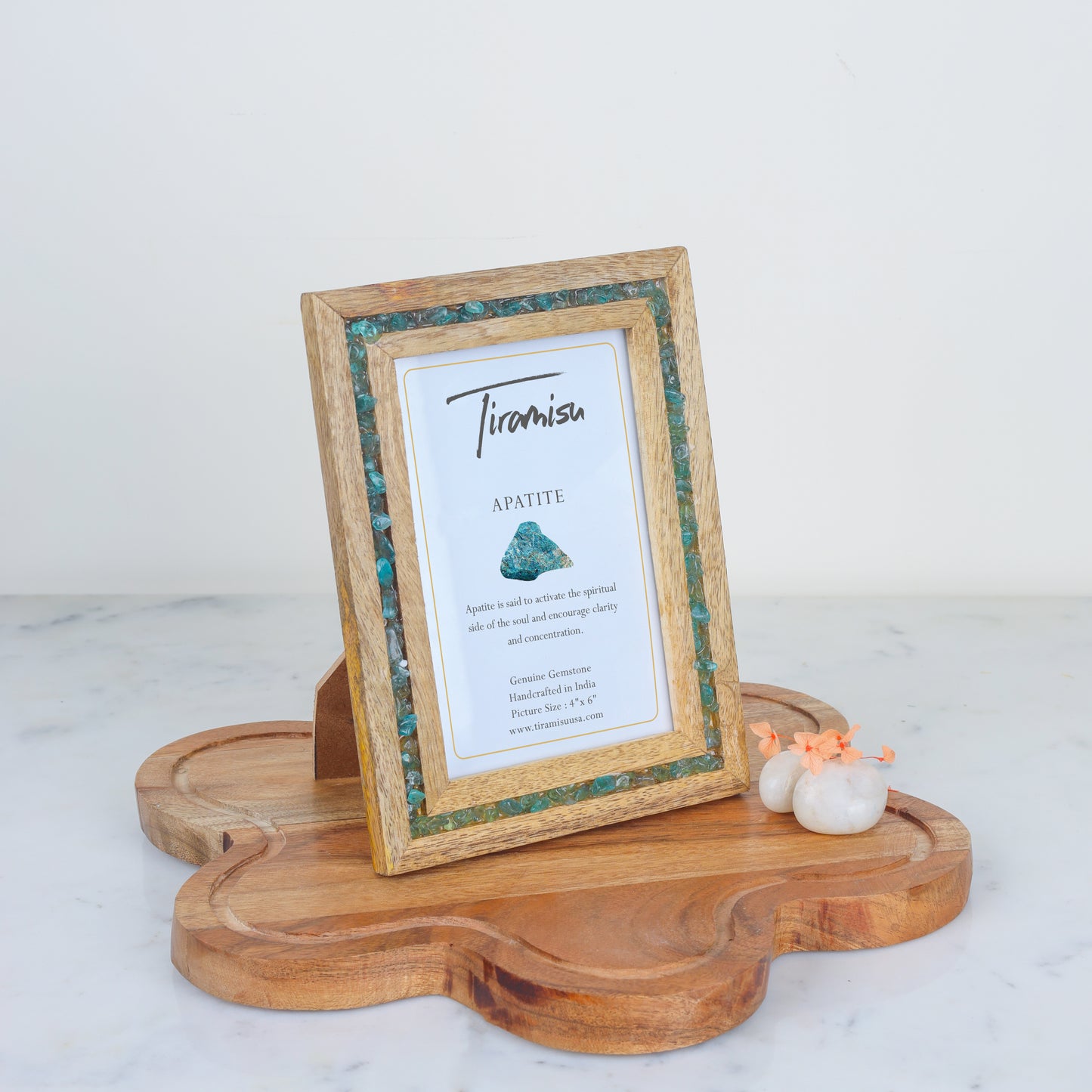 Tropical Seas Apatite Picture Frame