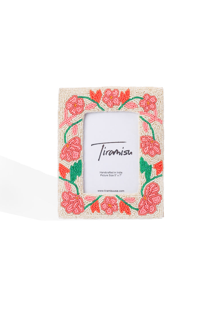 Tiramisu Pink Opulence Bloom 5 x 7 Picture Frame