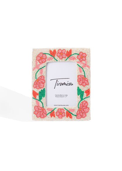 Tiramisu Pink Opulence Bloom 5 x 7 Picture Frame