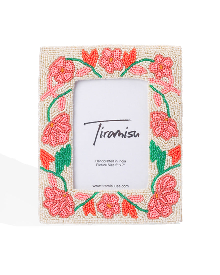 Tiramisu Pink Opulence Bloom 5 x 7 Picture Frame