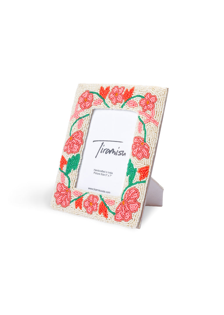 Tiramisu Pink Opulence Bloom 5 x 7 Picture Frame
