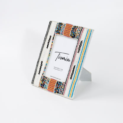 Tiramisu Monochrome Harmony Beaded 5 x 7 Picture Frame