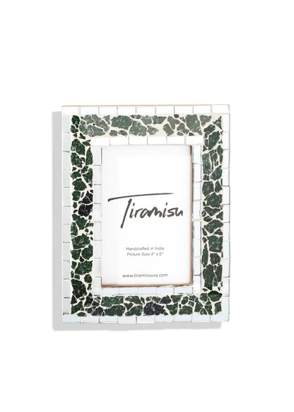 Malachite Glaze Mosaic Picture Frame