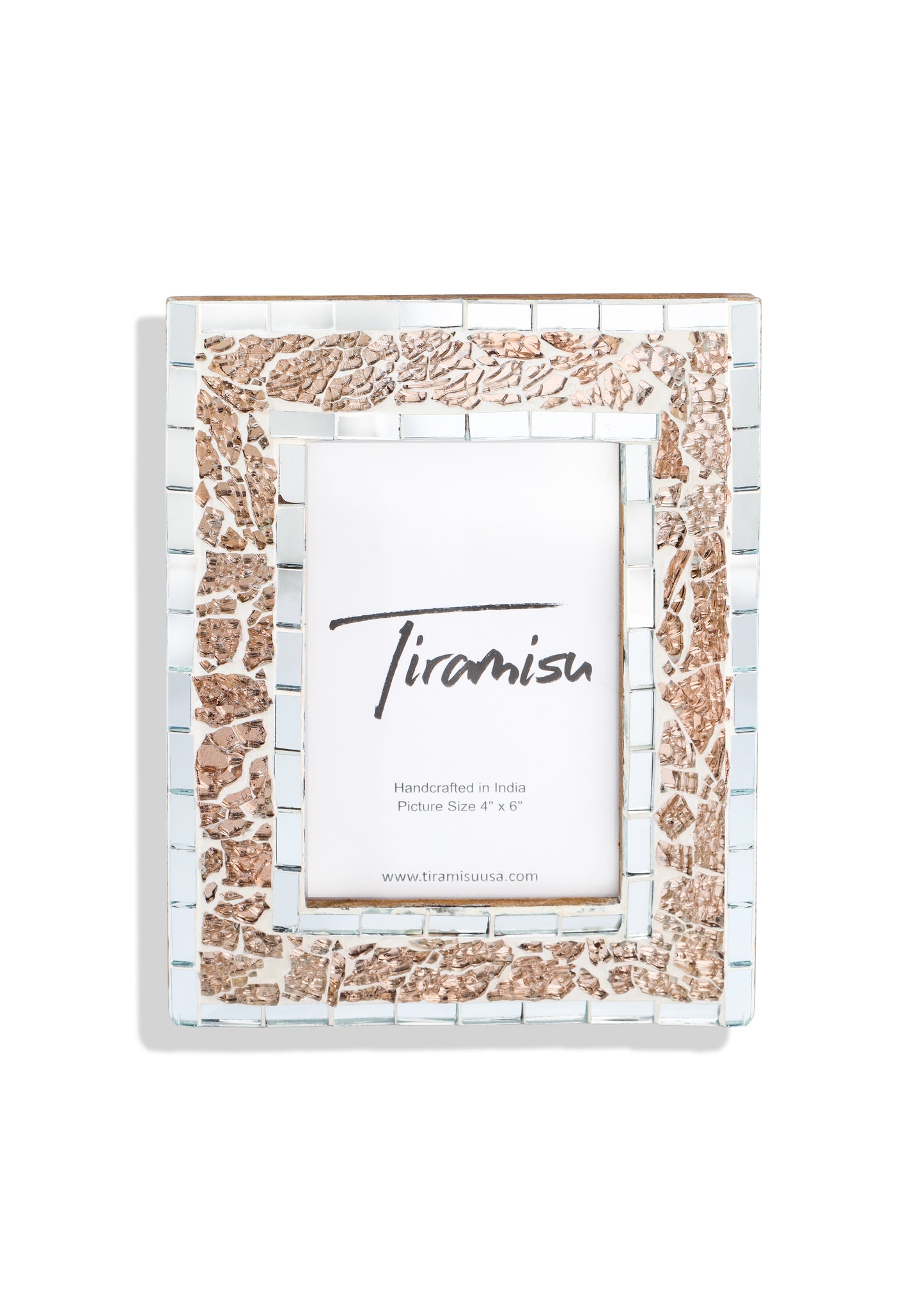 Silvered Sands Mosaic Picture Frame