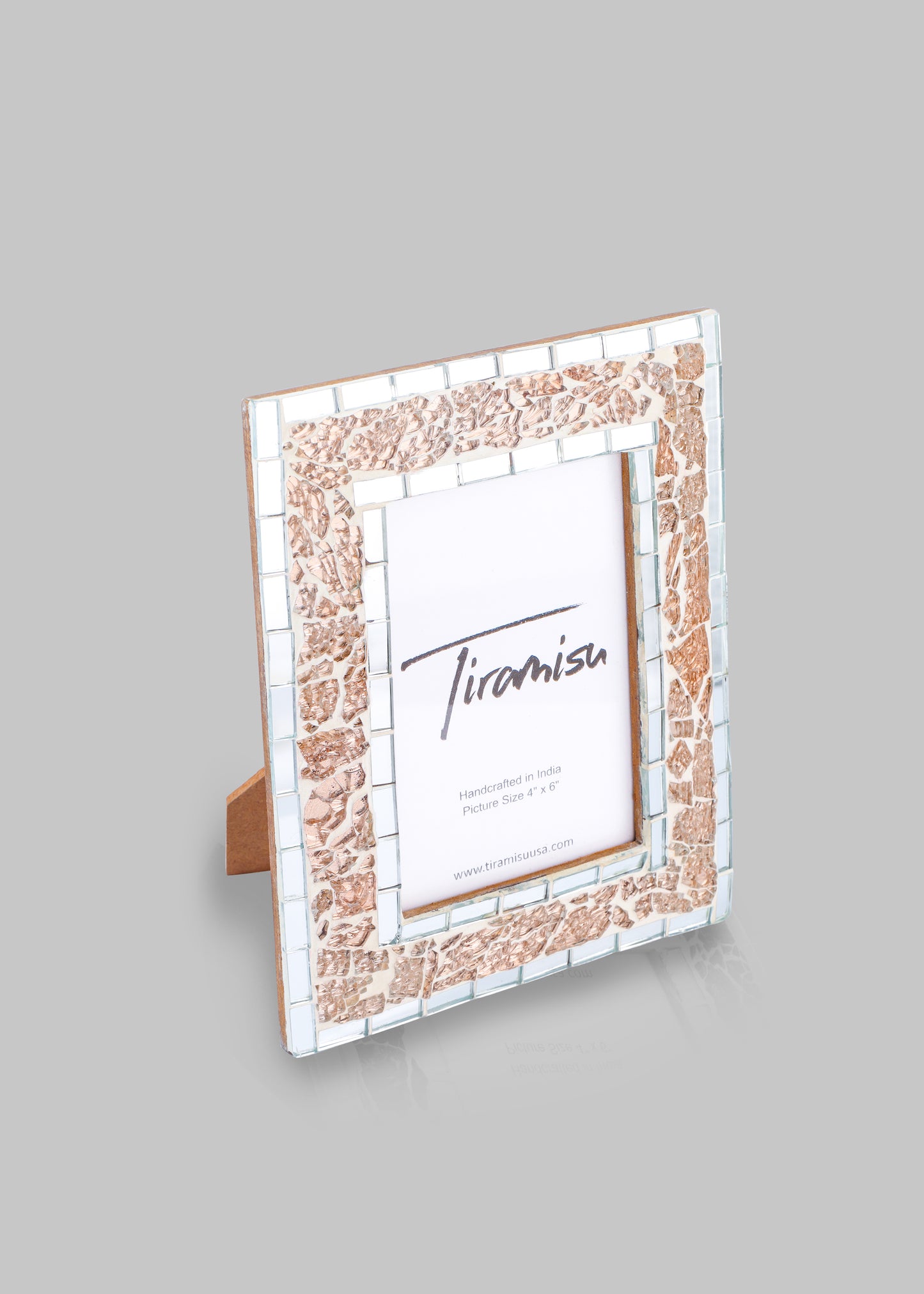 Silvered Sands Mosaic Picture Frame