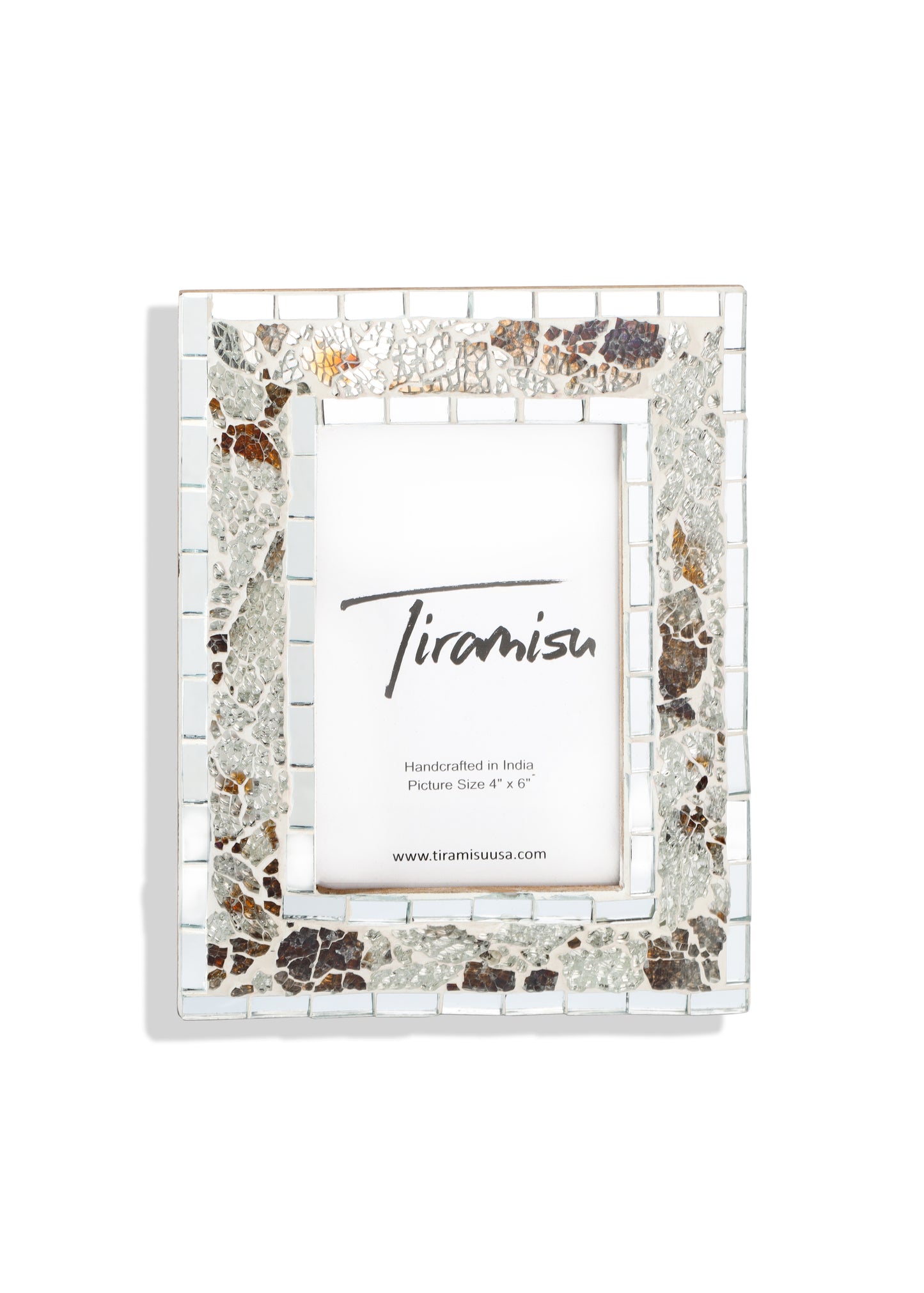 Earthstone Glimmer Mosaic Picture Frame