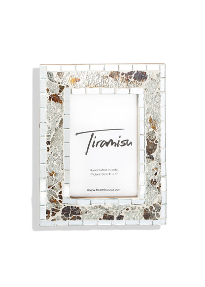 Earthstone Glimmer Mosaic Picture Frame