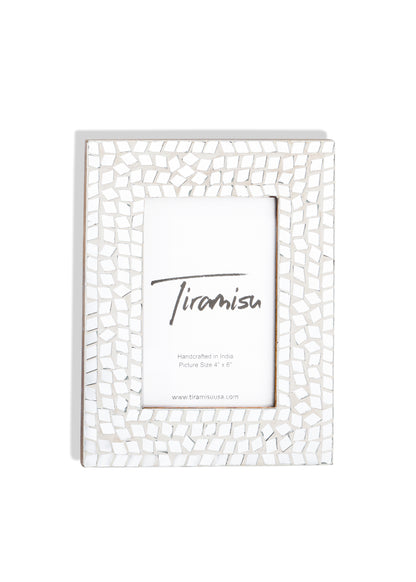 Arctic Whisper Mosaic Picture Frame