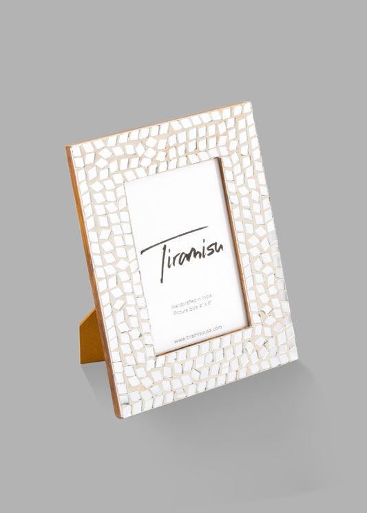 Arctic Whisper Mosaic Picture Frame