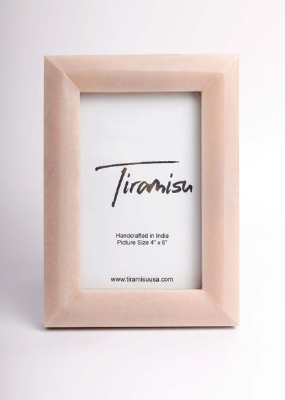 Blush Quartz Resin Picture Frame