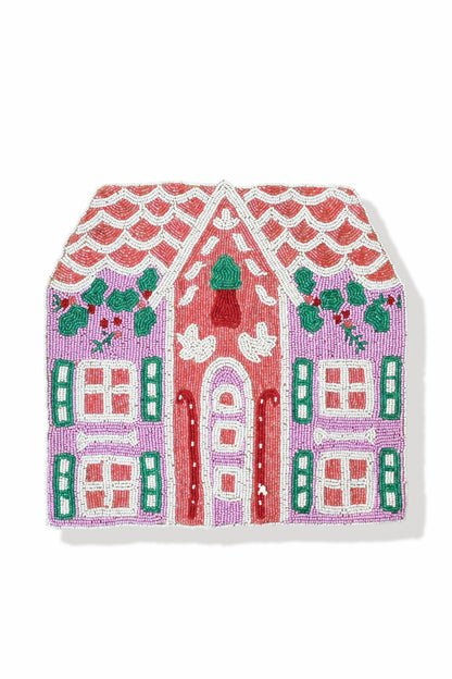 Pink Gingerbread House Placemat