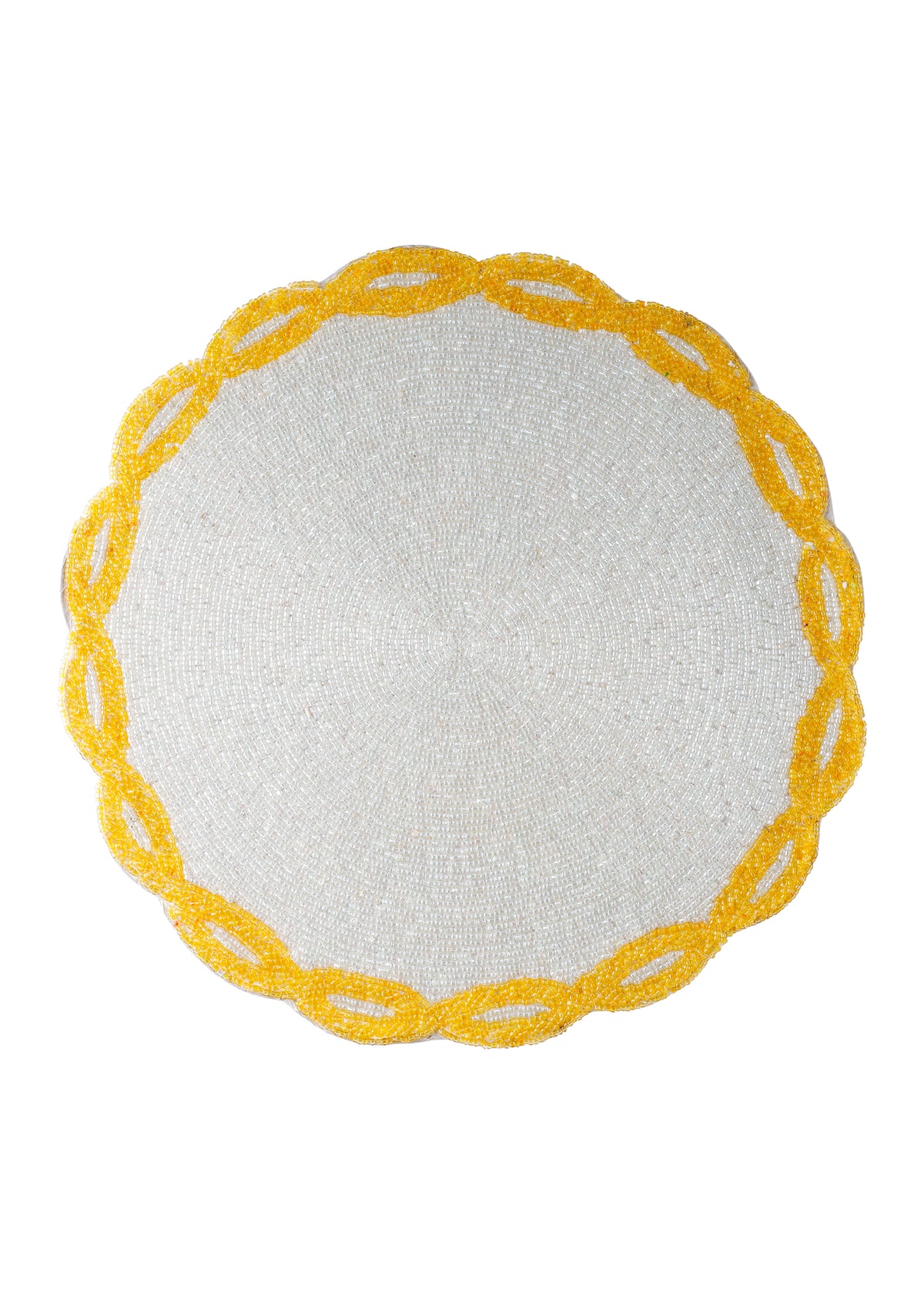 Marigold Links Beaded Placemat