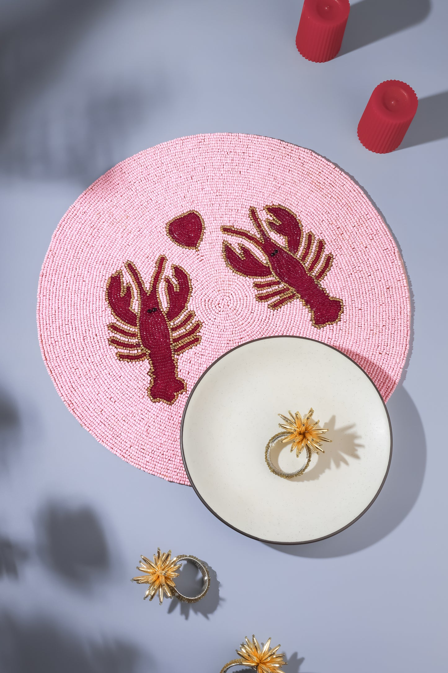 You’re My Lobster Beaded Placemat