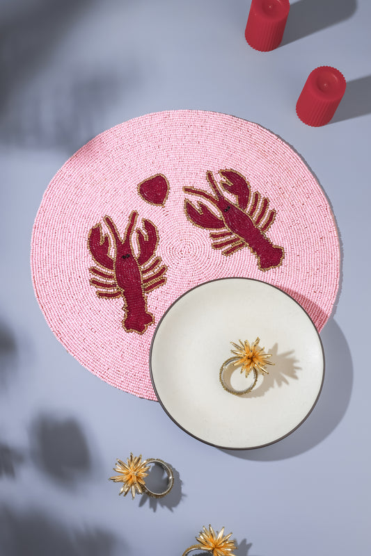 You’re My Lobster Beaded Placemat