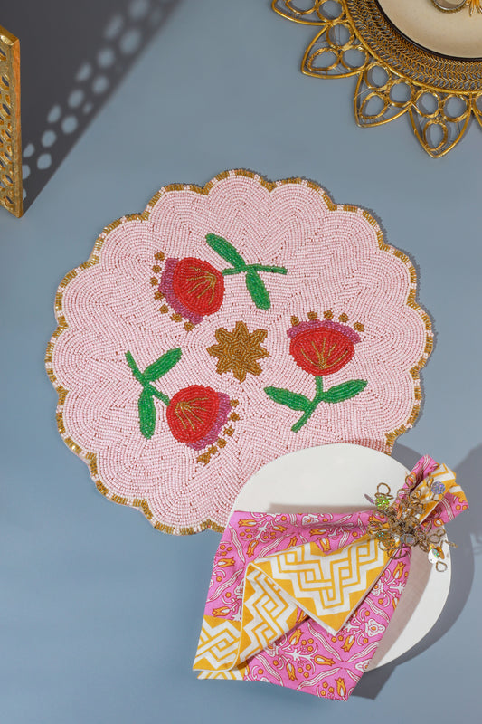 The "Rosalie" Beaded Placemat