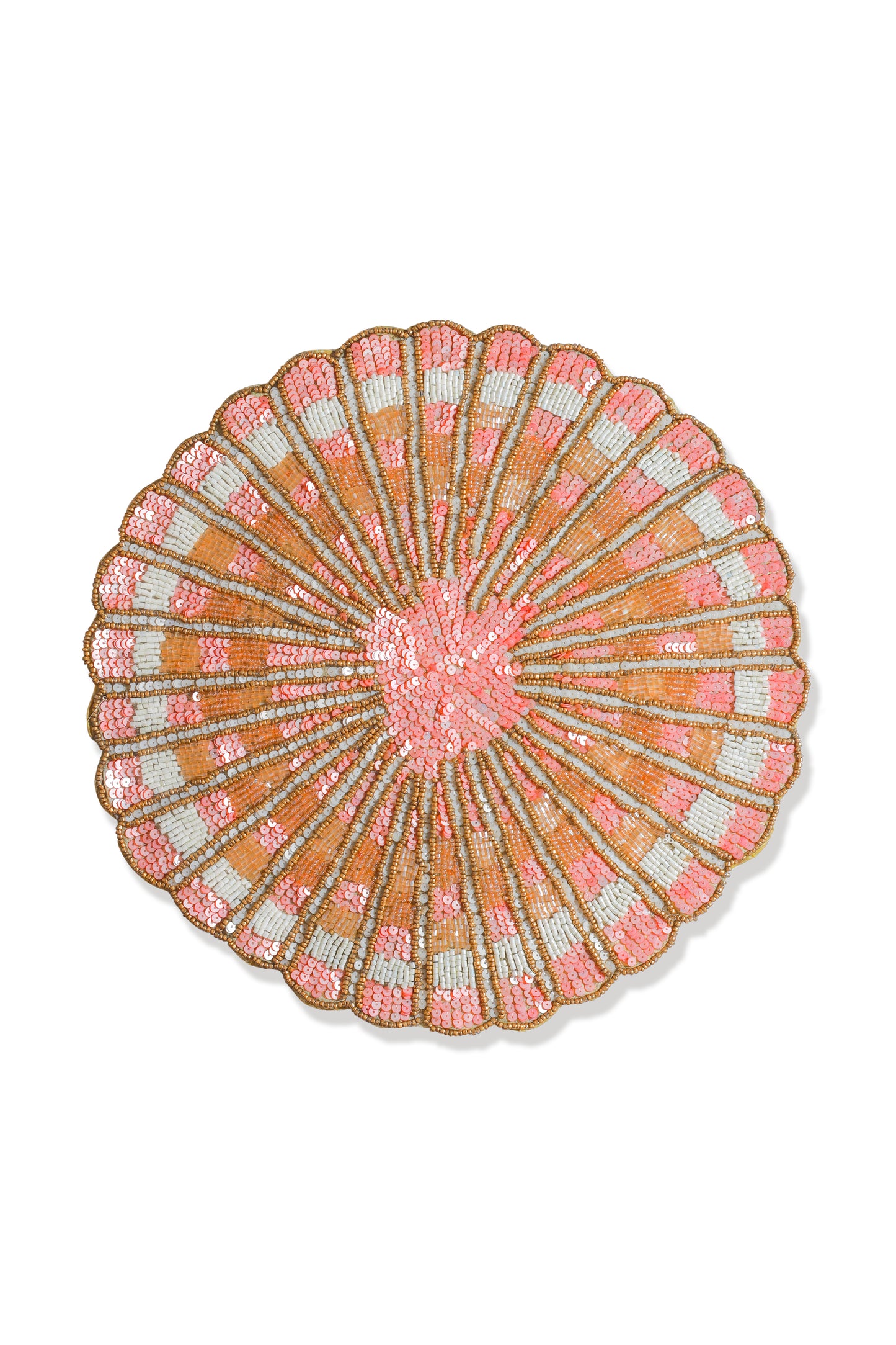 The "Garden Party" Beaded Charger