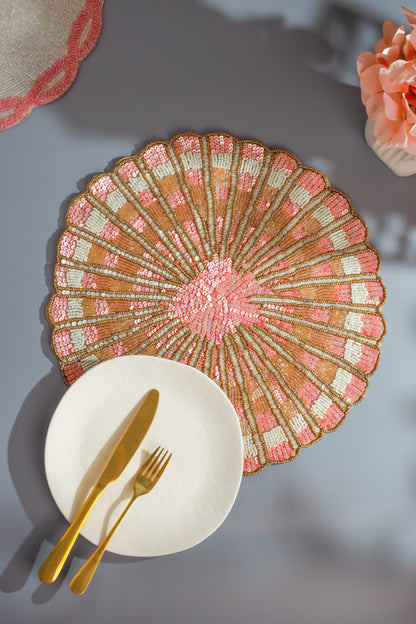 The "Garden Party" Beaded Charger