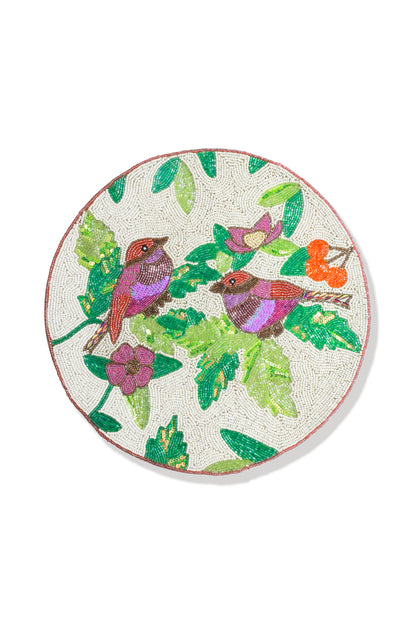 The "Ember Song" Beaded Placemat