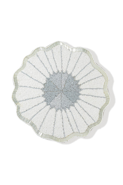 The "Ethereal Daisy" Beaded Placemat