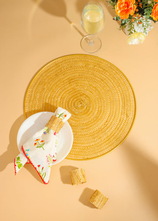 Sunlace Spiral Metal Placemats