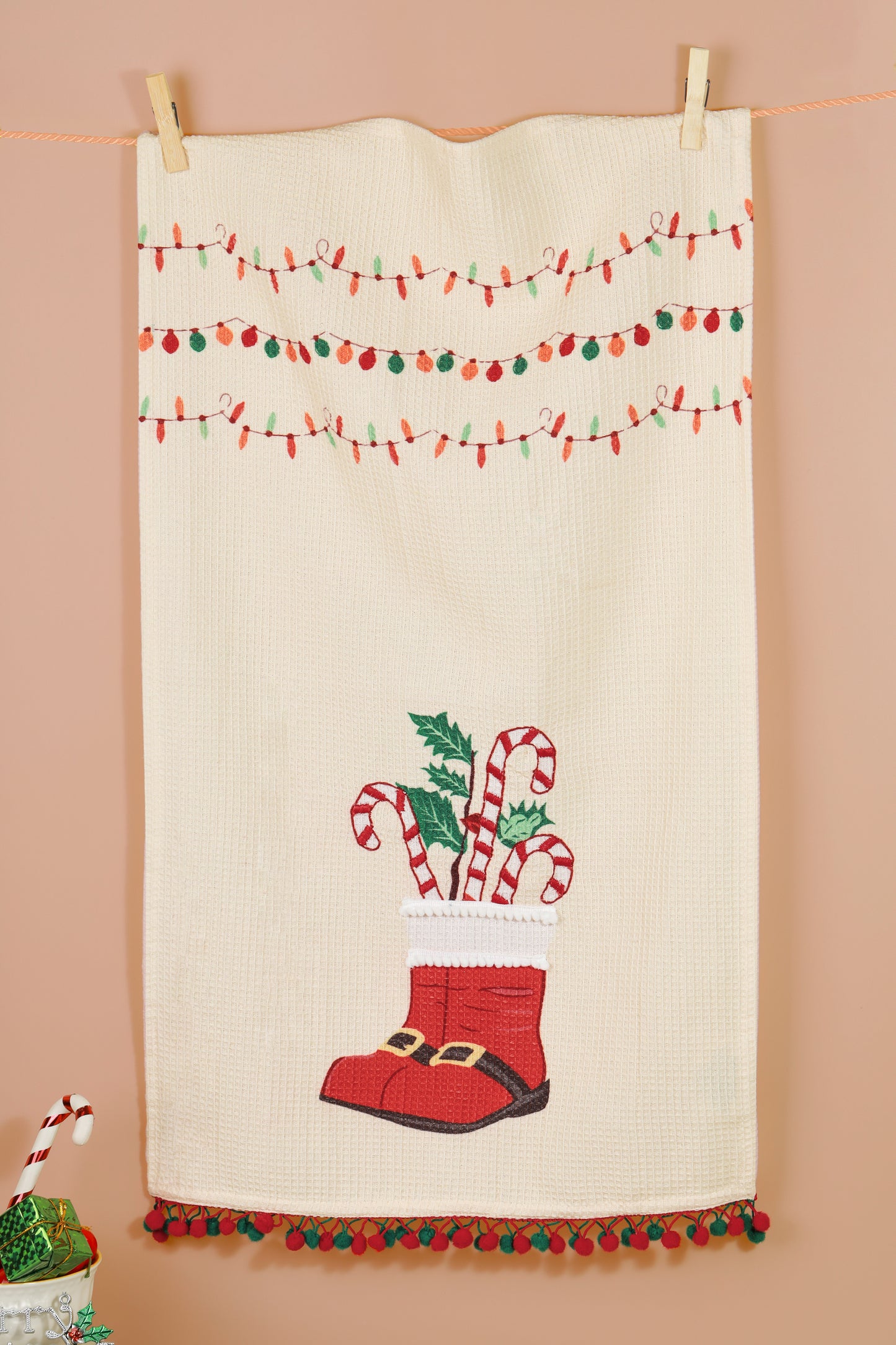 The "Jolly Kitchen" Artisan Tea Towel Set of 3