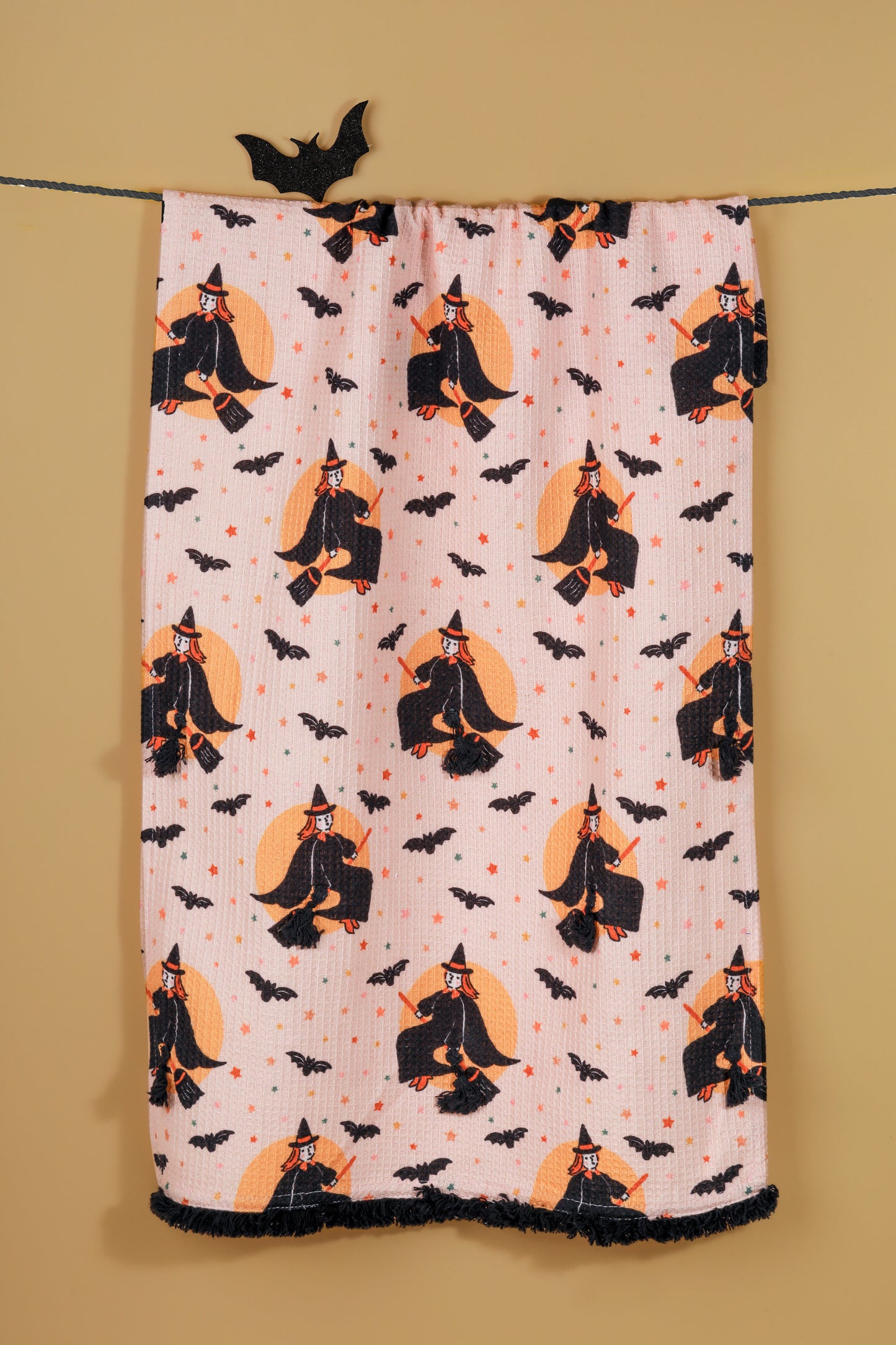 The "Wicked Whimsy" Artisan Kitchen Tea Towel Set of 3